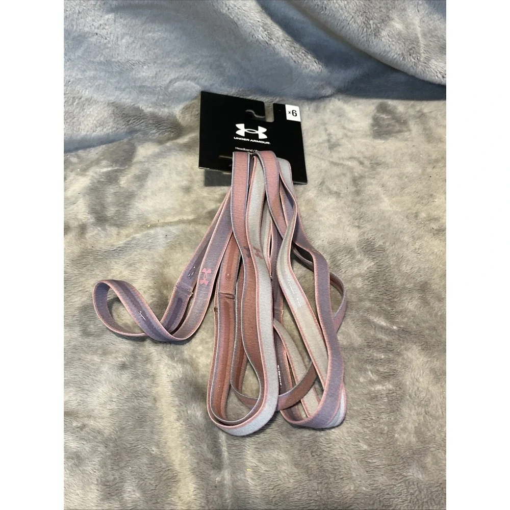 UNDER ARMOUR WOMEN HEAD BANDS 1286016 005 6 PACK